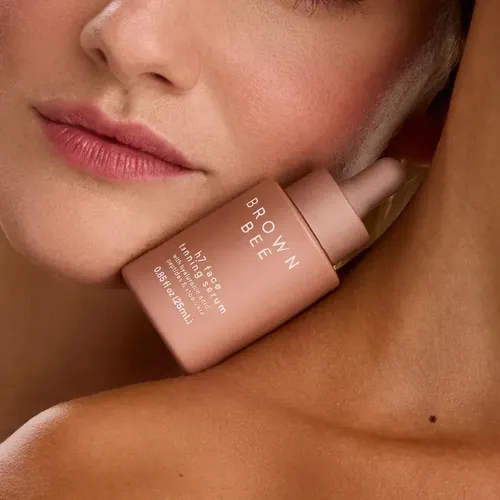 Autobronceante Serum Facial Con Acido Hialuronico Brown Bee