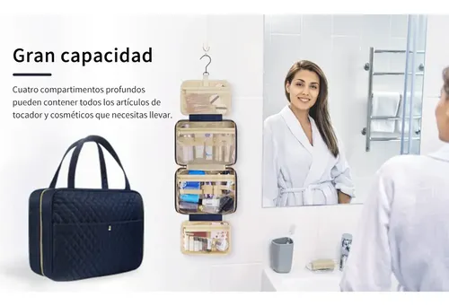 Viaje Portátil Impermeable Neceser Cosmetiquera Profesional