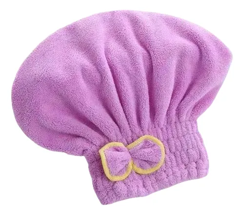 Super Absorbent Hair Towel Wrap, Drying Corals Purple 9ee201441-pl