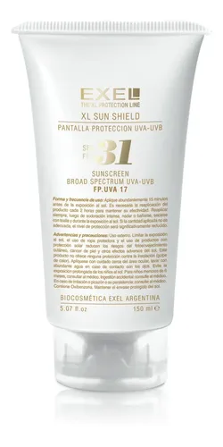 Pantalla Proteccion Solar Uva-uvb Fps 31 Exel 150ml