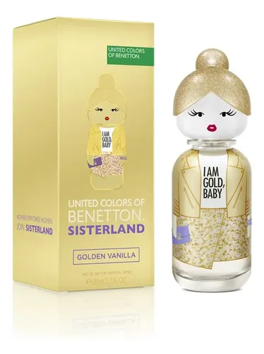 Perfume Benetton Sisterland Golden Vanilla Mujer Edp 80ml