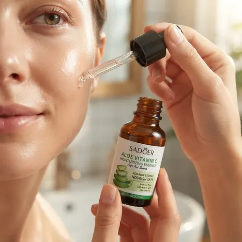 Sérum Facial Sadoer Con Aloe Vera Y Vitamina C