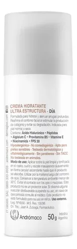 Crema Facial Dermaglós Hidratante De Día Ultra X 50 G