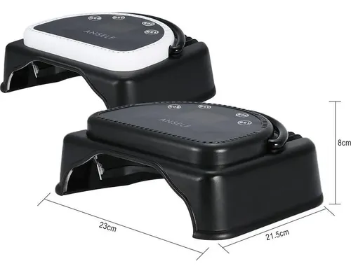 Lámpara De Uñas Led Uv Anself 64w Con Pantalla Lcd