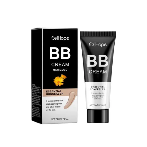 Crema Bb De Color Natural Eelhope, Hidratante Y Ligera Para