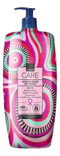 Crema Avon A Ceite De Coco 1 L Causa Avon Lucha Cancer