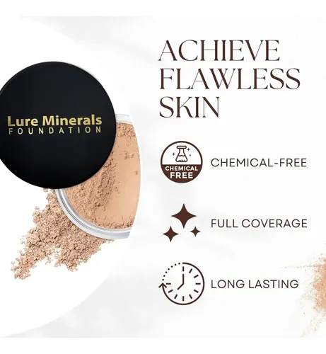 Polvo Corrector Mineral Bisque 14g, Acabado Natural