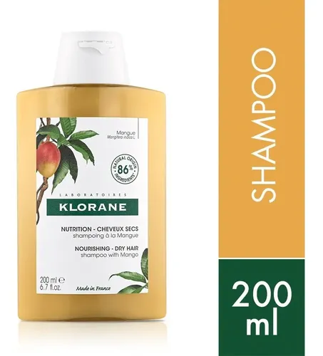 Shampoo Klorane Mango Cabello Seco X 200 Ml
