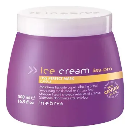 Máscara Capilar Ice Cream Liss-pro Inebrya 500 Ml