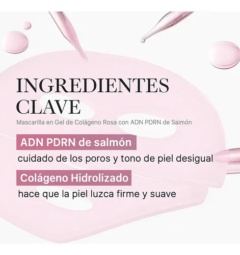 Mascarillas De Colageno Pack X4 Medicube Pdrn Collagen Gel
