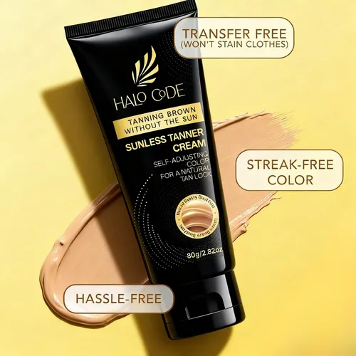 Autobronceador Vegano Sin Sol, Bronceado Uniforme Sin Rayas