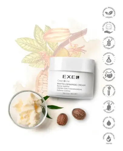 Crema Hidratante Tonificante Vegana Exel Green Line