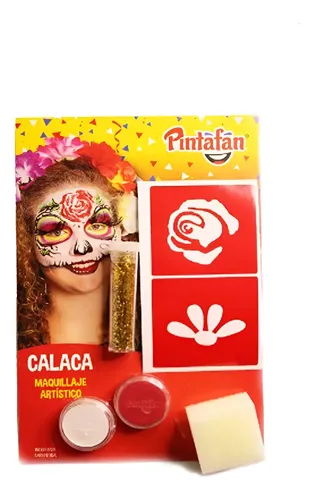 Kit Maquillaje Artistico Pinturas Muertos Halloween Brujas