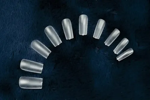 Tips Uñas Prelimadas X500und Soft Gel Paris Night