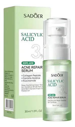 Sérum Facial Antiacné Ácido Salicílico Antimanchas Sadoer