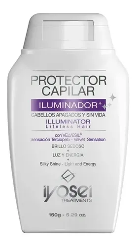 Protector Termico Iluminador Brillo Sedoso Iyosei 150g Capilar