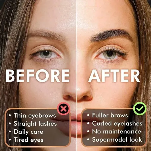Kit De Laminación De Cejas Lift Kit, Solución 2 En 1, Para U