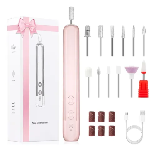 Para Uñas Profesional, Lima De Uñas Eléctrica, Kit Taladro