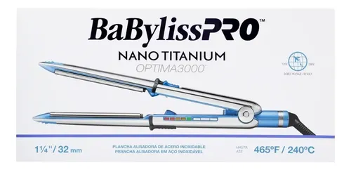 Babyliss Planchita Alisado Plancha Optima 3000 Bivoltaje