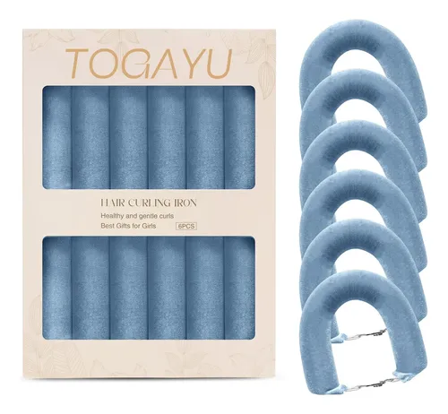 Rulo De Cabello Togayu Jumbo Terciopelo – Set De 3 Piezas