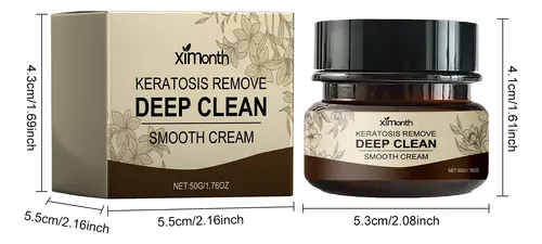 Crema Suave Y Limpiadora Profunda Ximonth Para Poros E Hidra