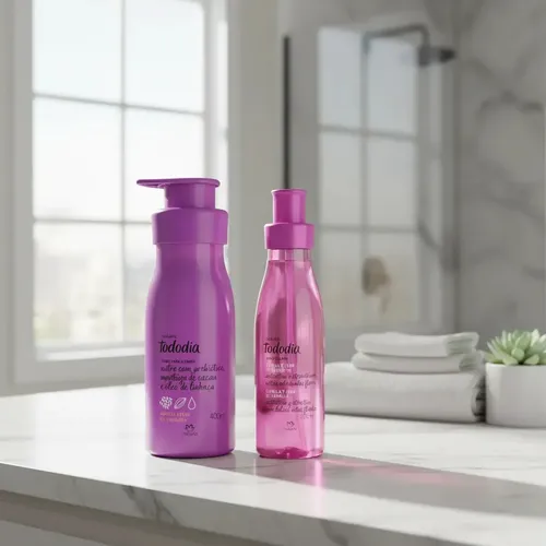 Hidratante + Body Splash Ciruela y Flor de Vainilla Natura