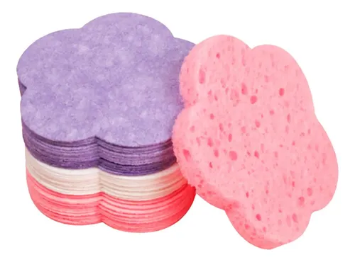 Almohadillas Y Esponjas Faciales Desmaquillantes Reutilizabl