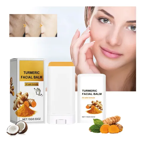 Barra Iluminadora De Cúrcuma, Barra Iluminadora Facial, Gent Amarillo