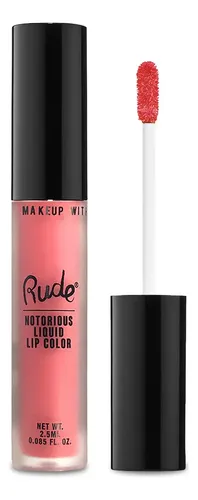Labial Líquido Rude Cosmetics Notorious Rich Larga Duración Color Vicious Cycle