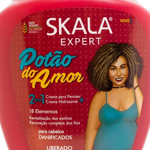 Skala Potao Do Amor Máscara Vegana Crema Peinar Dañado 1kg
