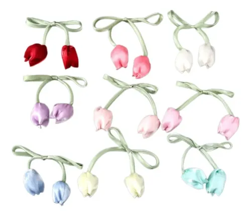 Accesorios Diy Para Diadema Con Tulipán Doble