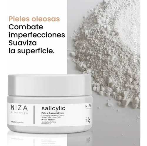 Polvo Queratolitico Salicylic Pieles Oleosas X115 Niza Grasa