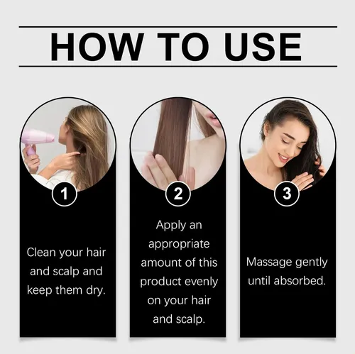 El Sérum Para El Cuidado Del Cabello Con Sésamo Negro De Wes
