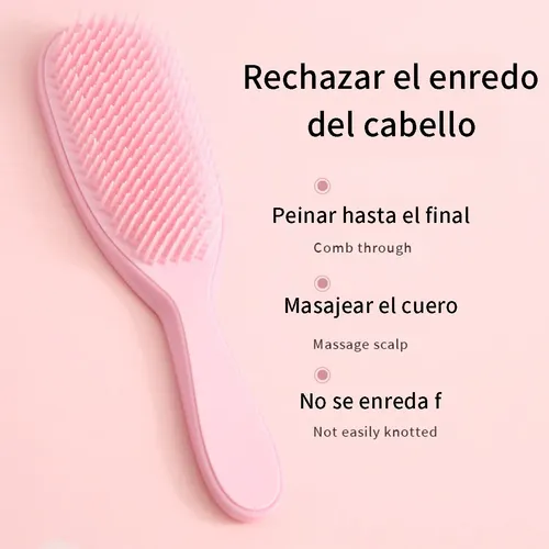 Q Peine Desenredante Suave Para Cabello Sin Daño .