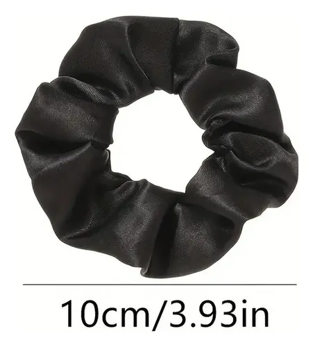 Cinta Elástica For El Pelo De Satén, 30 Colores ##
