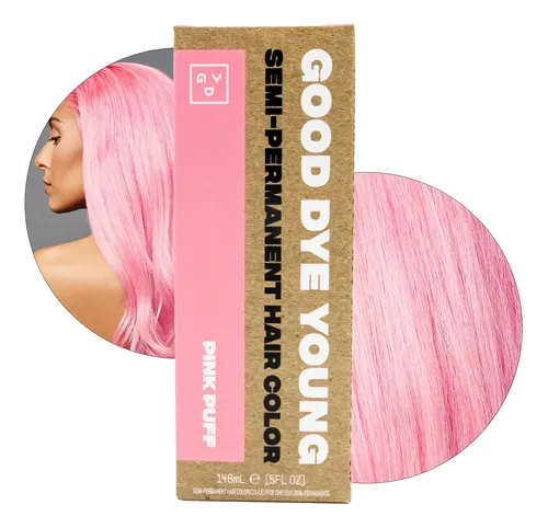 Tinte Para Cabello Good Dye Young Semi Permanente Rosa Puff