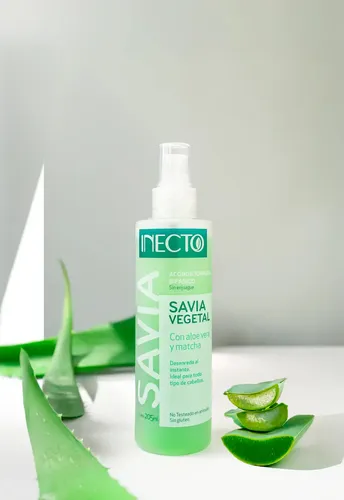 Acondicionador En Spray Bifásico Inecto Savia Vegetal