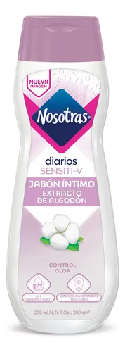Jabón Íntimo Nosotras Sensiti-v X200 Ml