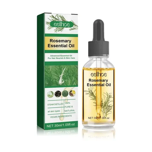 El Aceite Esencial De Romero For El Cabello Reduce La Caída