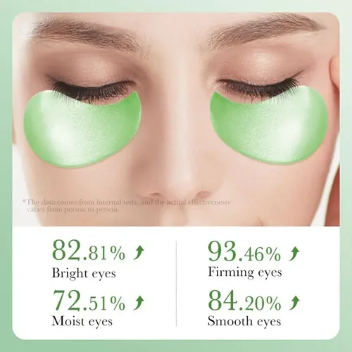 Parche De Colágeno Y Aloe Vera Para Ojos, Hidratante Y Reafi