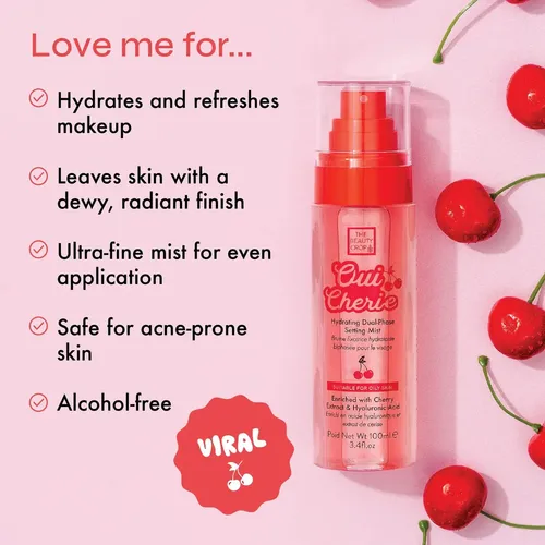 Qd2spray Fijador The Beauty Crop Oui Cherie Mist 100 Mlqd2