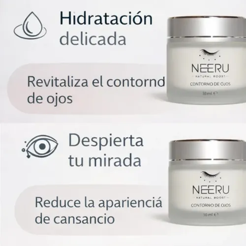 Crema Contorno De Ojos Hidratante Anti Ojeras Bolsas Anti Fa