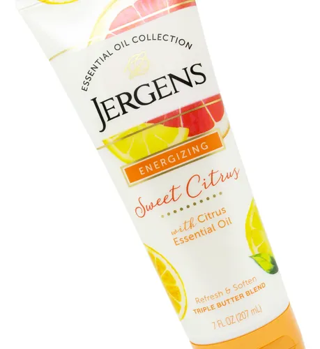 Jergens Energizing Crema Corporal Sweet Citrus Mango Coco