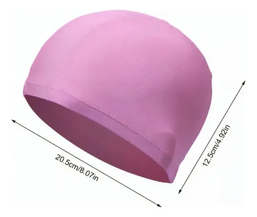 Gorra De Natación Unisex Adultos, Pack De 6 Piezas Vip Bt