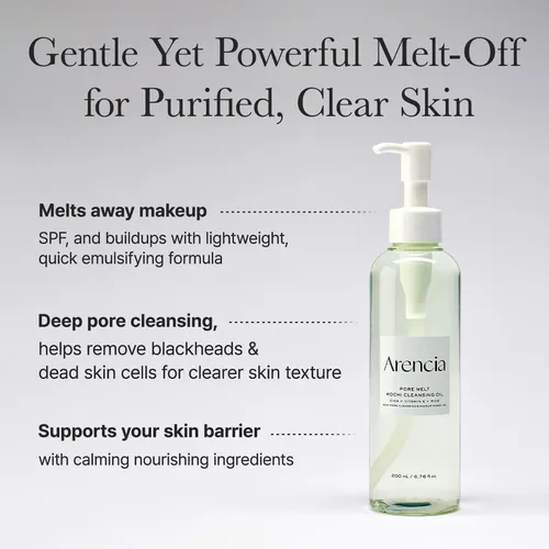 Aceite De Limpieza Arencia Pore Melt Mochi Cica E 200ml