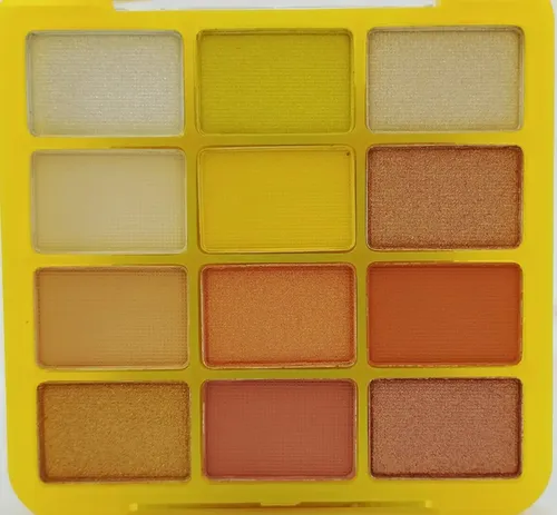 Paleta Sombras Ojos 12 Tonos Power De Tejar X 3 Unidades