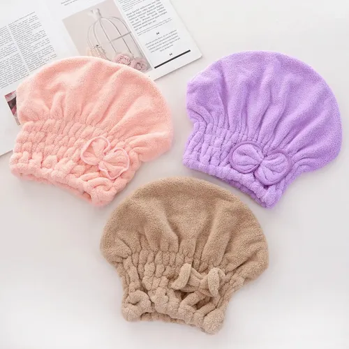 Gorro Turbante Pelo Toalla Cofia Secado Rapido Antifrizz