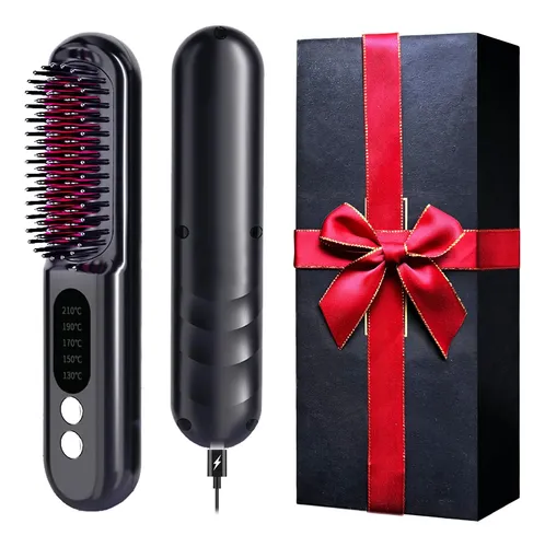 Plancha De Pelo Mindrain Mini Cordless Pro A+ Negra