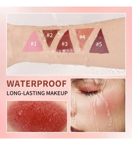 Blush Crema Rosa Terroso Para Uso Diario Y Oficina