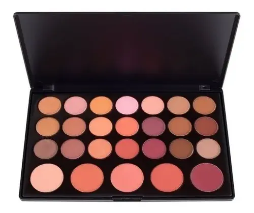 Paleta de Sombras y Rubores Coastal Scents 26 Tonos Rosé Champagne